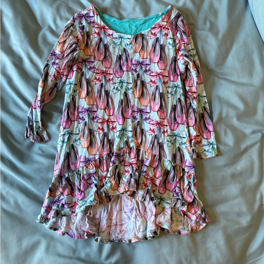 Posh Peanut Multicolor Ballet Slipper Dress